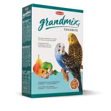 GRANDMIX COCORITE | PIENSO COMPLETO P/PERIQUITOS - 1KG