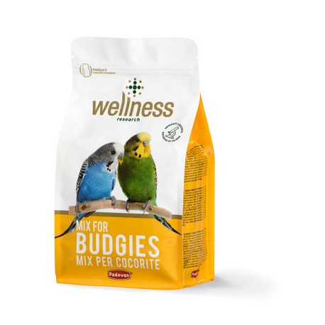WELLNESS MIX BUDGIES | PIENSO COMPLETO P/PERIQUITOS - 1KG