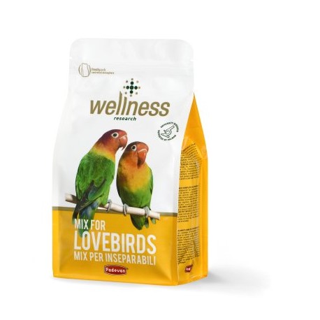 WELLNESS MIX LOVEBIRDS | PIENSO COMPLETO P/INSEPARABLES - 850GR