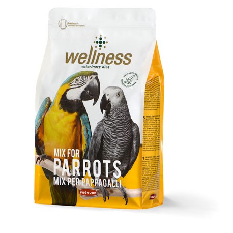 WELLNESS MIX PARROTS | PIENSO COMPLETO P/PAPAGAYOS - 2,5KG