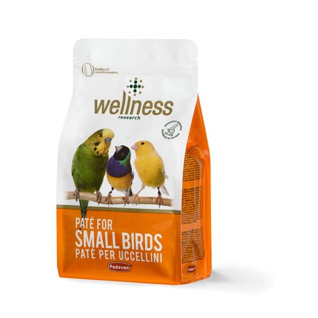 WELLNESS PATÉ SMALL BIRDS | PIENSO COMPLEMENTARIO P/PÁJAROS PEQUEÑOS (CANARIOS/PERIQUITOS) - 600GR