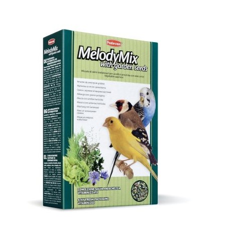 MELODYMIX WITH GARDEN SEEDS | PIENSO COMPLEMENTARIO P/CANTO DE LOS PÁJAROS - 300GR
