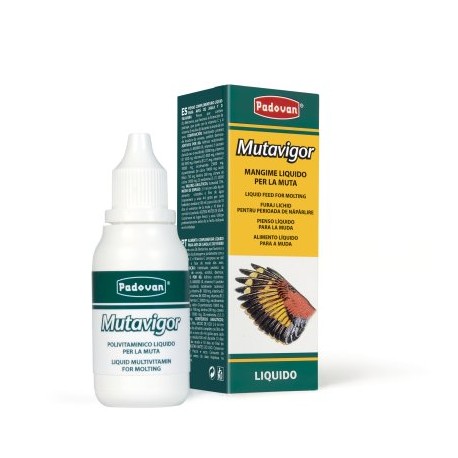 MUTAVIGOR | SUPLEMENTO LÍQUIDO P/MUDA DE LAS AVES - 30ML