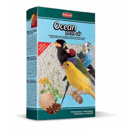 OCEAN FRESH AIR | GRANULADO HIGIÉNICO C/CONCHAS Y AROMA ANÍS - 1KG