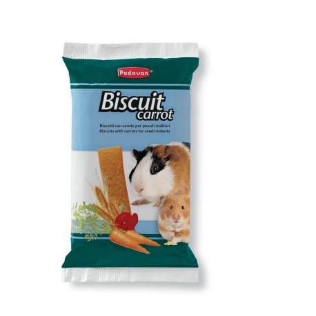 BISCUIT CARROT | BIZCOCHO DE ZANAHORIA P/PEQUEÑOS ROEDORES - 30GR / 5UN