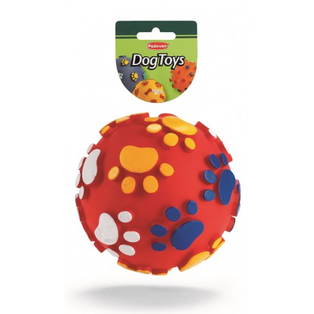 PELOTA - HUELLAS PADOVAN | JUGUETE GRANDE Ø 9 CM