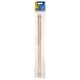PERCHA DE MADERA C/INSERTO PLASTICO | ACCESORIOS LIVING WORLD - 40CM X Ø10MM / 2UN