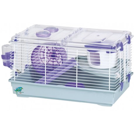 JAULA LINO FOP | HAMSTER DELUX - 45 x 27 x 26CM