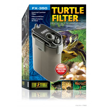 TURTLE FILTER FX-350 EXOTERRA | FILTRO EXTERIOR P/ACUATERRARIO