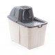WC CERRADO BUXO CLOSE MPS | PARA GATOS - GRIS - 60x38x56CM