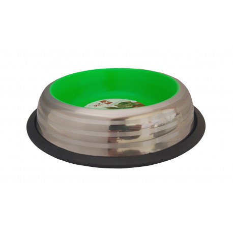 COMEDERO ANTIDESLIZANTE FLUORESCENTE VERDE - 2.80L