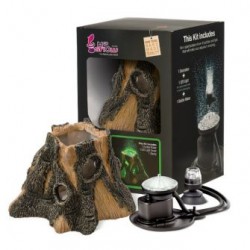 KIT BOX TRONCO SHOW HYDOR | DECORACIÓN RESINA - LED VERDE 4+2W