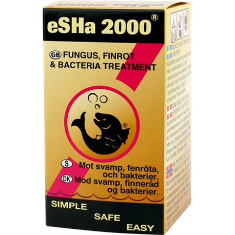 eSHa 2000 | TRATAMIENTO DE AGUA PARA HONGOS & BACTERIAS - 20ML