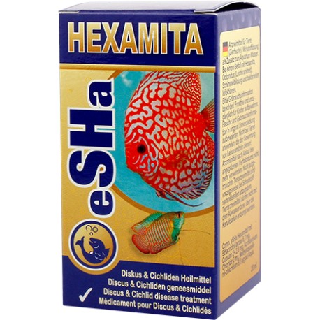 eSHa HEXAMITA | TRATAMIENTO DE AGUA PARA ENFERMEDADES DEL DISCOS - 180ML