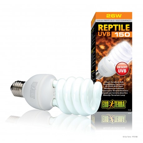 REPTILE UVB150 EXO TERRA | LÁMPARA CASQUILHO - 26W / 10.0