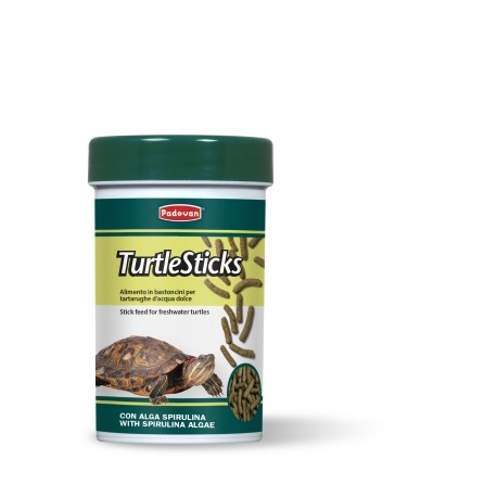 TURTLE STICKS PADOVAN | PIENSO COMPUESTO PARA TORTUGAS - 25GR / 100ML