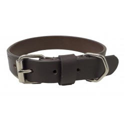 COLEIRA COURO CLASSICA CAST. 20/45
