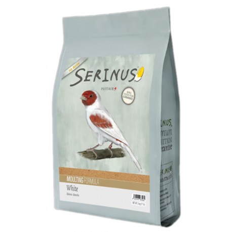 WHITE MOULTING SERINUS | PIENSO FÓRMULA CANARIOS BLANCOS MUDA - 5KG