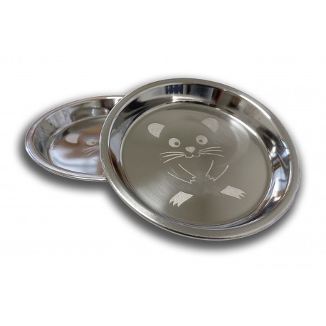 COMEDERO HAMSTER | EN INOX - 12,5CM